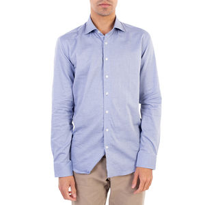 George Hogg Shirt Men size M Light Sky Blue